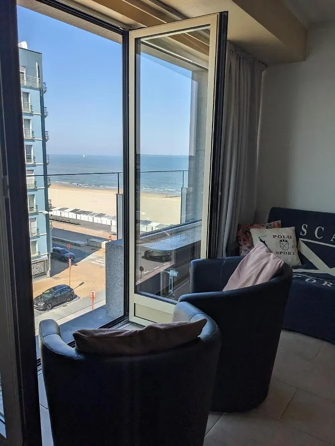 Apartment Studio Sun South- Seaview-Sea At 15Meter-Ostend